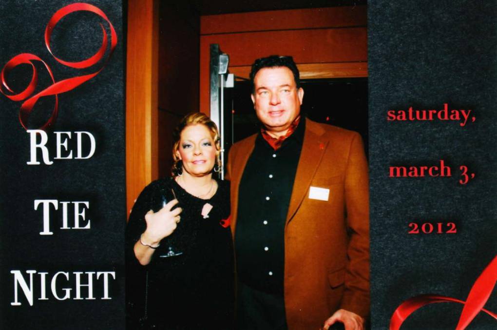 Craig and Barbi at Red Tie Ball 2012